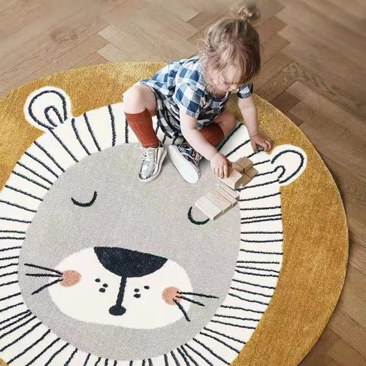 北歐獅子寶寶爬行墊