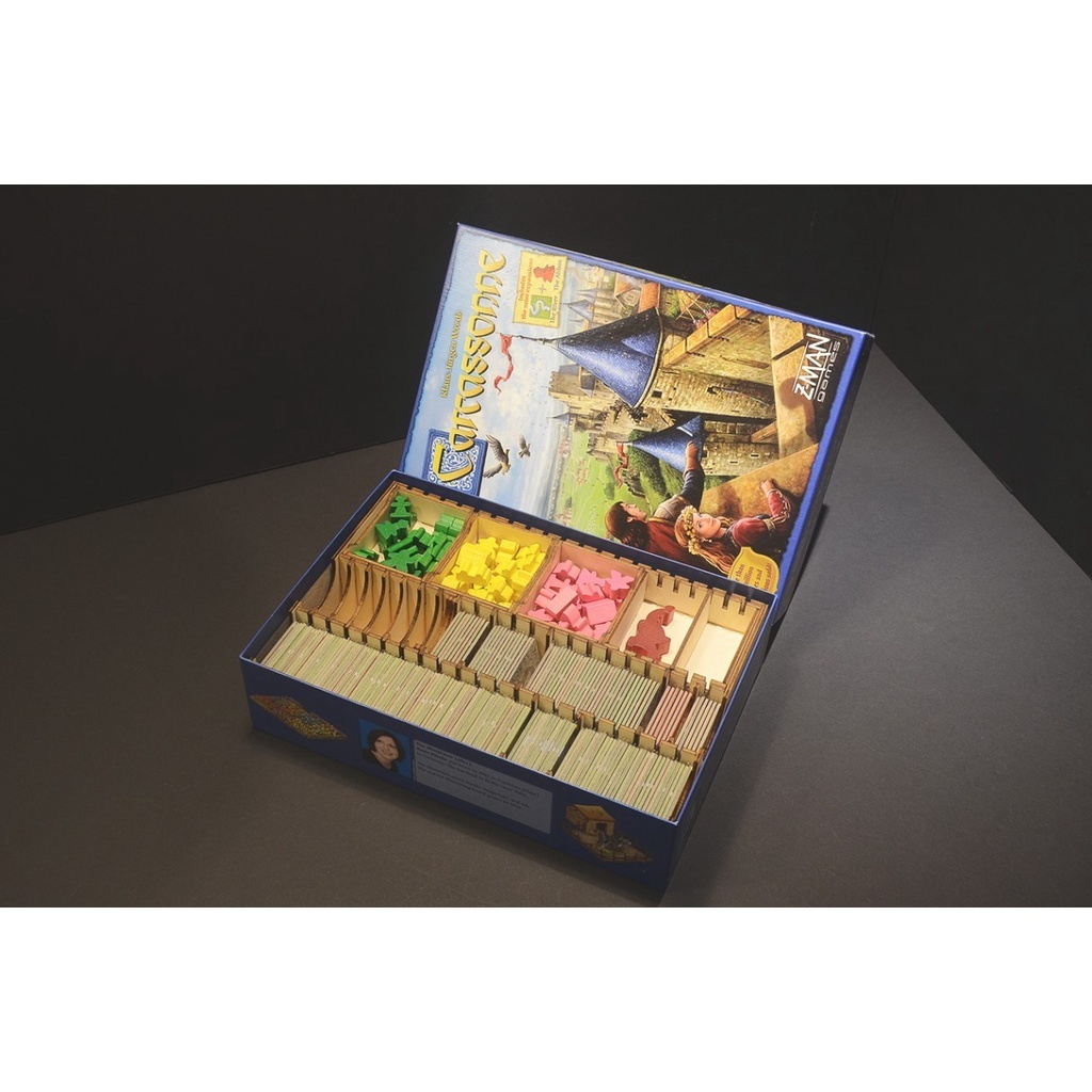 卡卡頌 Carcassonne 桌遊收納盒【烏鴉盒子】