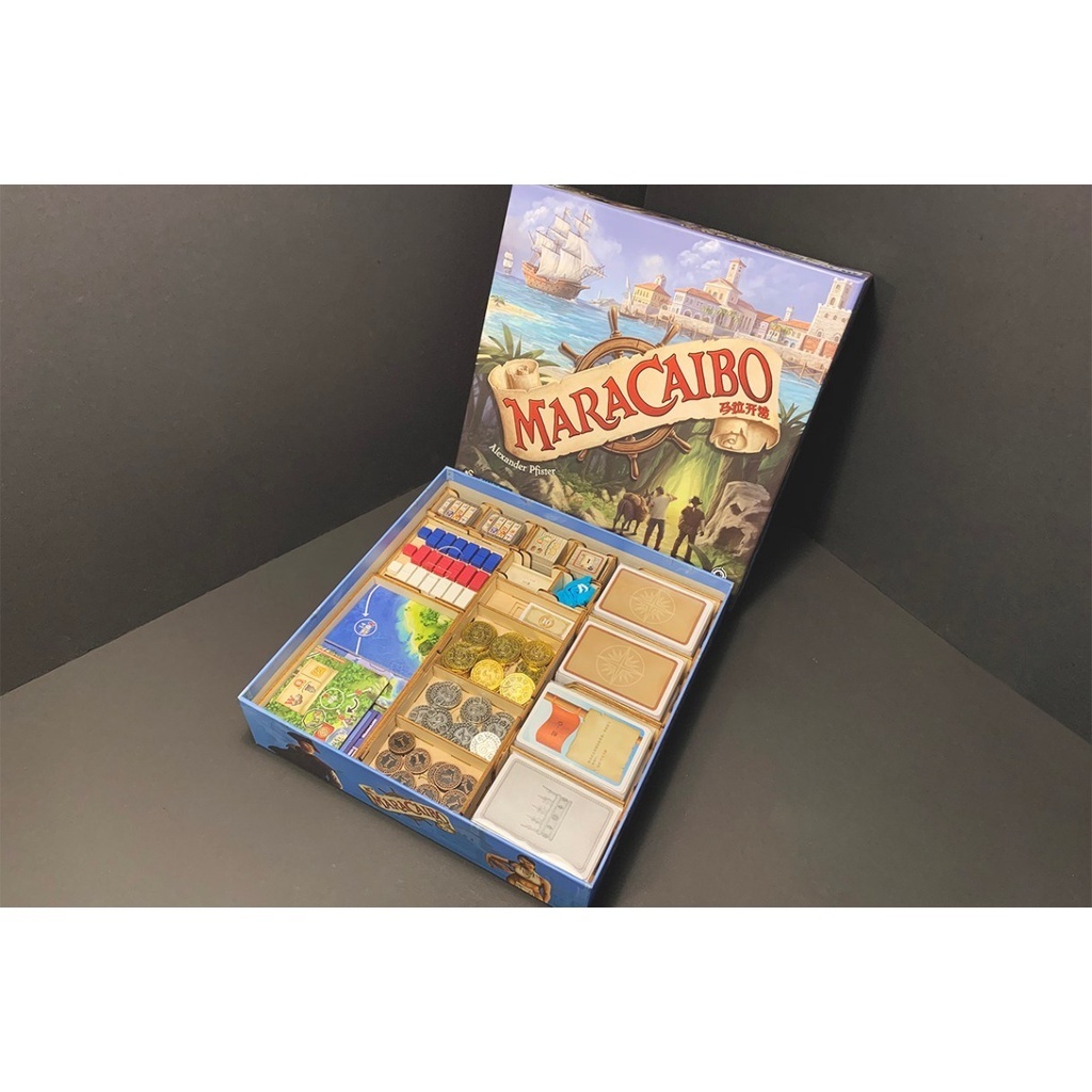 馬拉開波 Maracaibo 桌遊收納盒【烏鴉盒子】