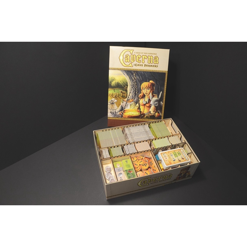 洞穴農夫 Caverna 桌遊收納盒【烏鴉盒子】