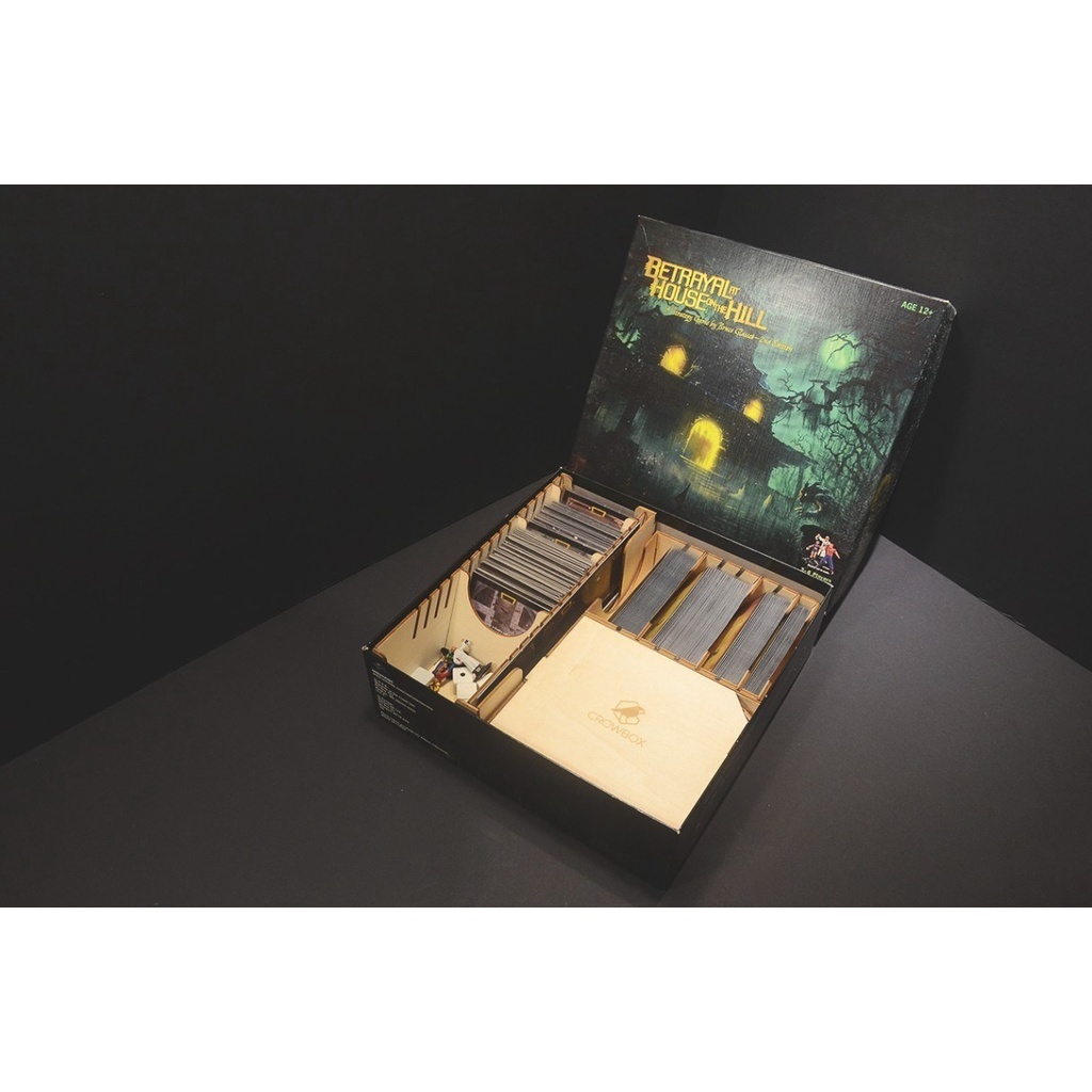 山中小屋 Betrayal at House on the Hill 桌遊收納盒【烏鴉盒子】