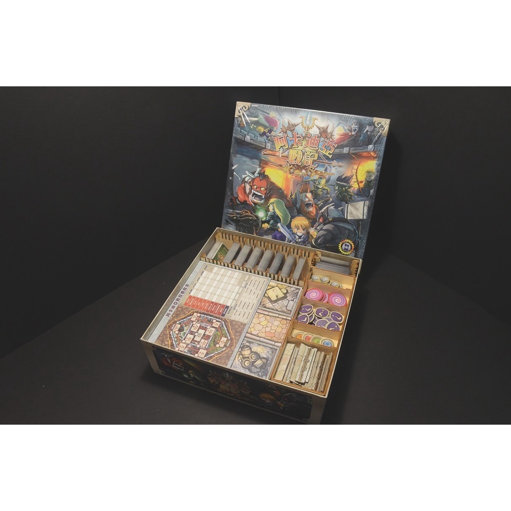 阿卡迪亞戰記 Arcadia Quest 桌遊收納盒【烏鴉盒子】