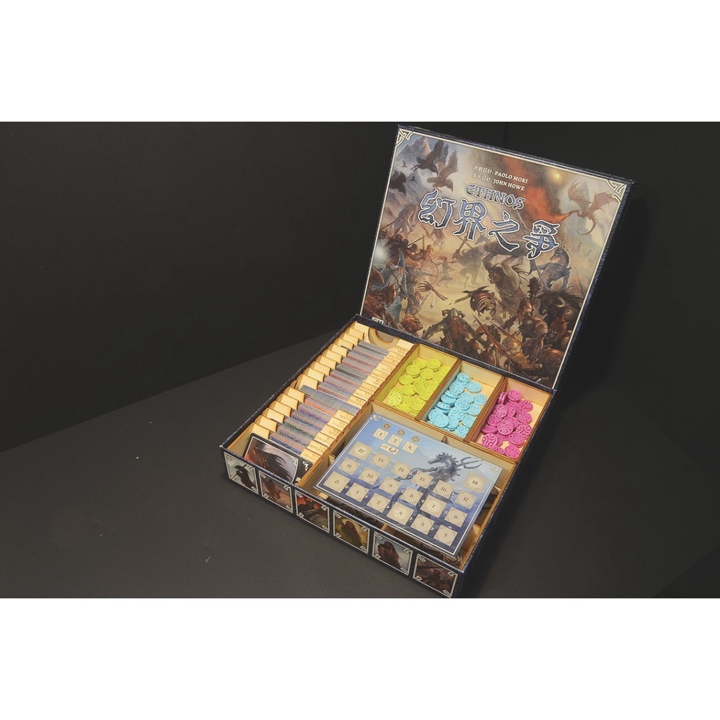 幻界之爭 Ethnos 桌遊收納盒【烏鴉盒子】