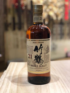 竹鶴21年 普通盒