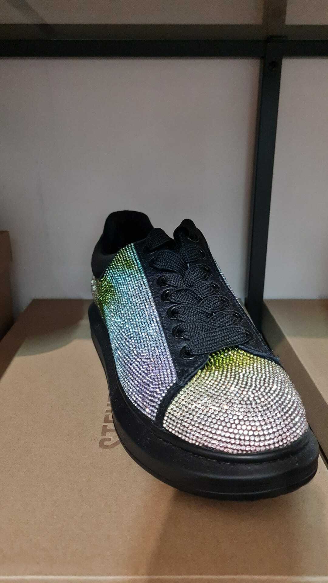 [S] STEVE MADDEN ICEBERGG, BLUE MULTI (SSM164)