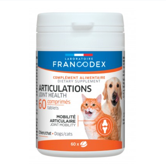 Francodex 貓狗合用．關節丸60粒