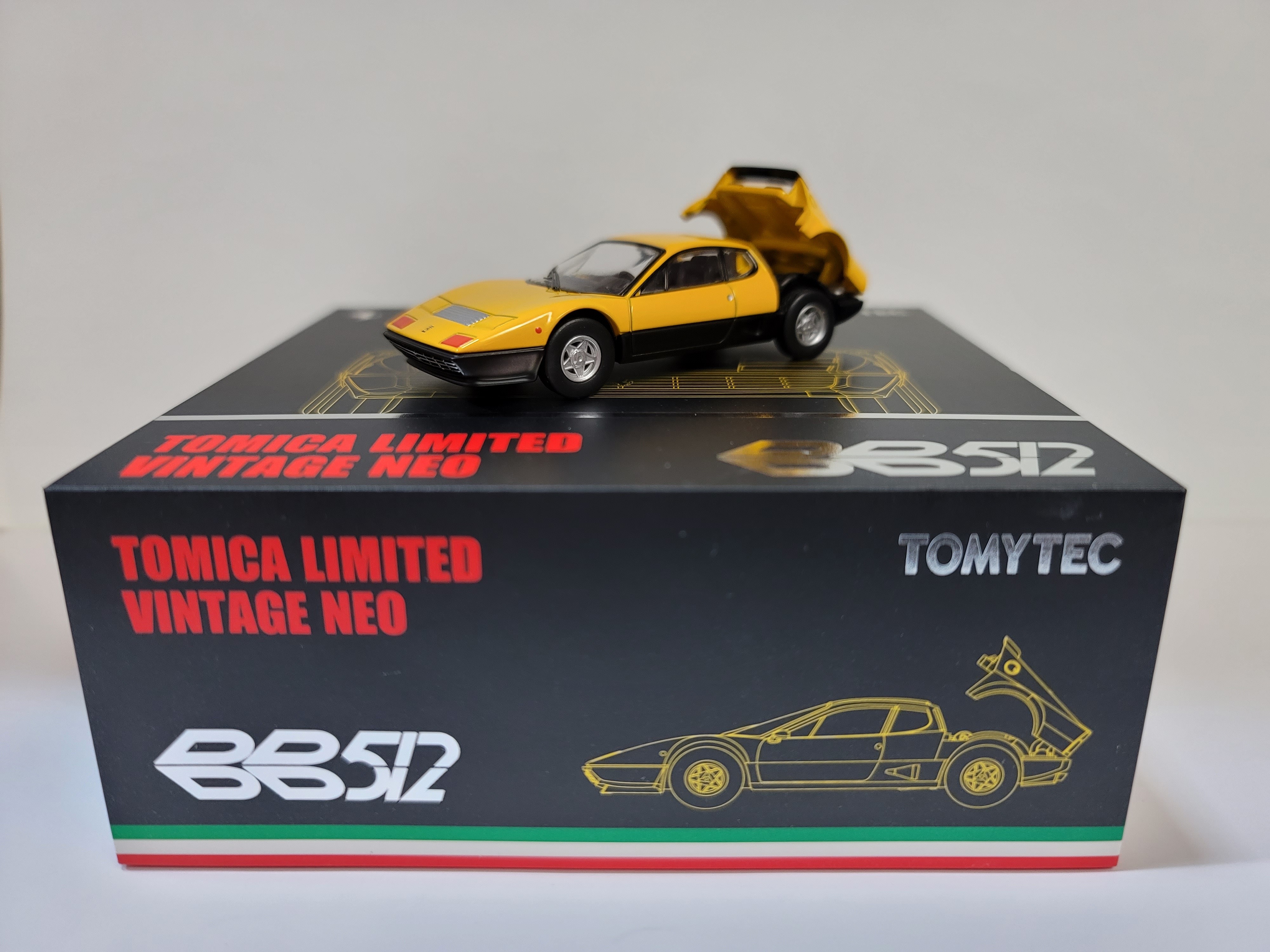 Tomytec Tomica Limited Vintage 1/64 NEO Ferrari 512 BB