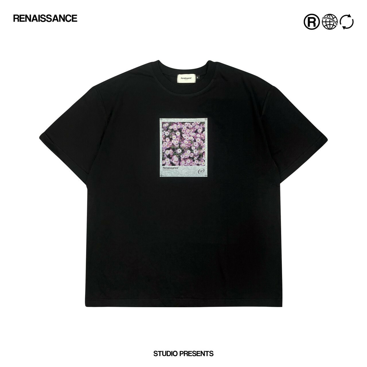RENAISSANCE 雛菊 小花 拍立得 相片T 花卉 短袖 “ DAISY POLARIOD TEE “