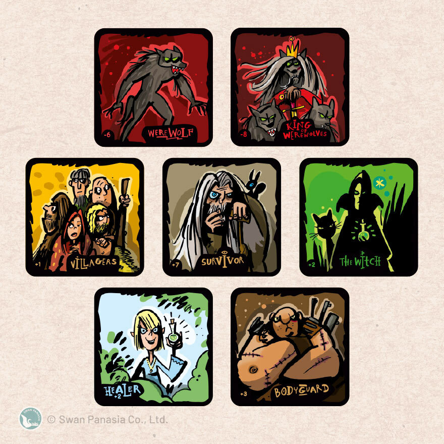 狼人 隨身版 2020新板 WEREWOLVES 2020 TRAVEL 繁體中文版
