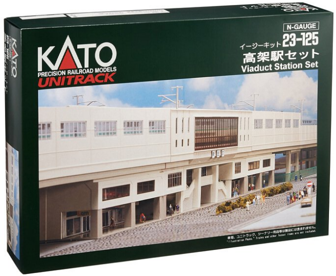 Kato 23-125 N規 Viaduct Station Set 高架車站組