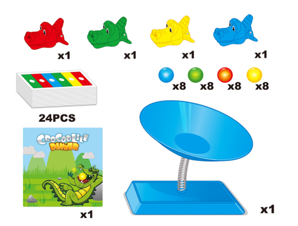 現貨區 鱷魚晚餐遊戲 YZ230-28