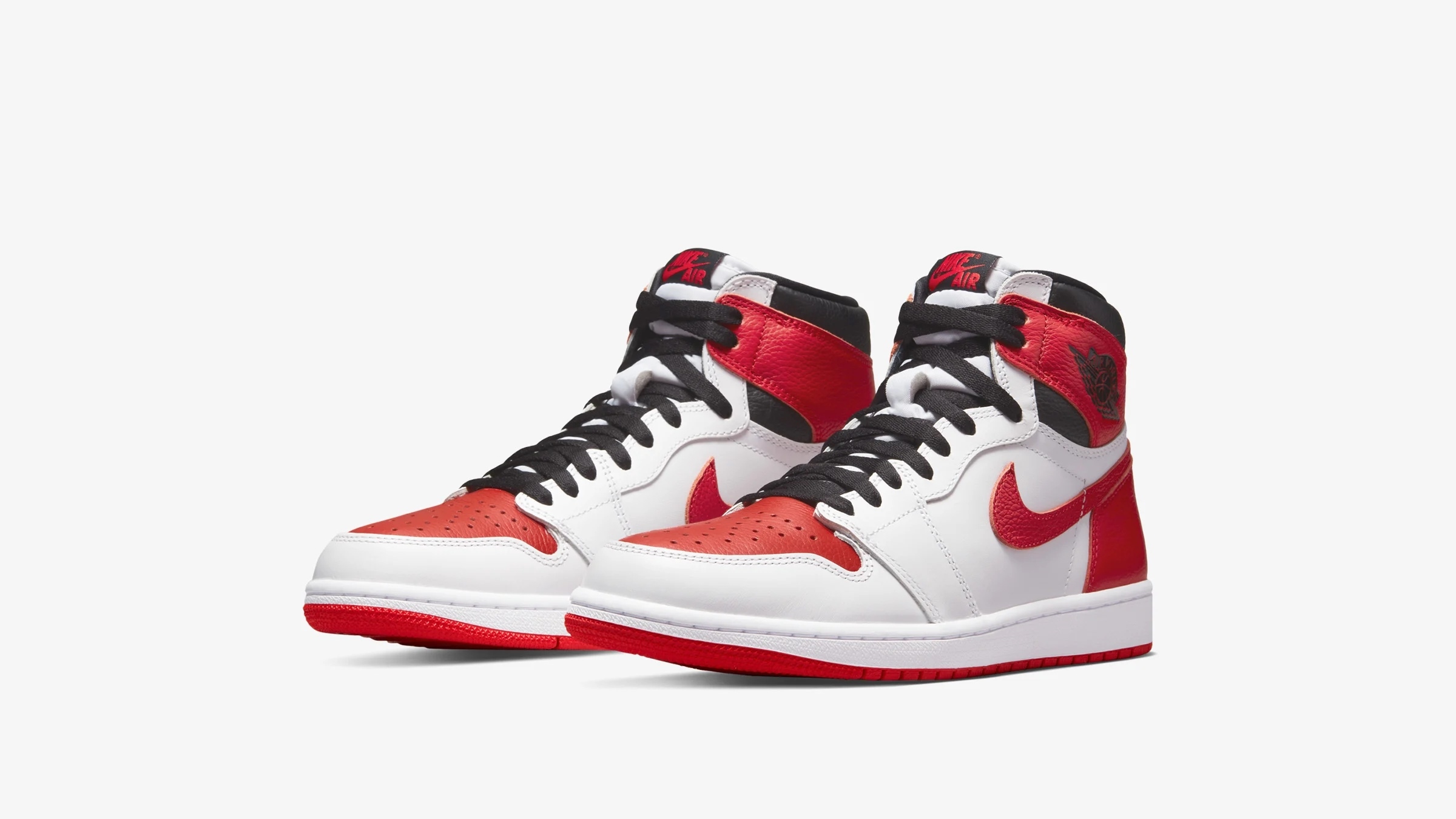 air jordan 1 white university red
