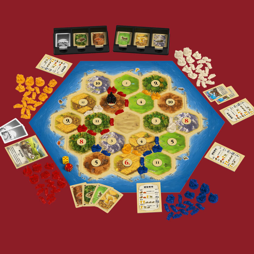 卡坦島25週年紀念版 CATAN 25TH ANNIVERSARY 繁體中文版
