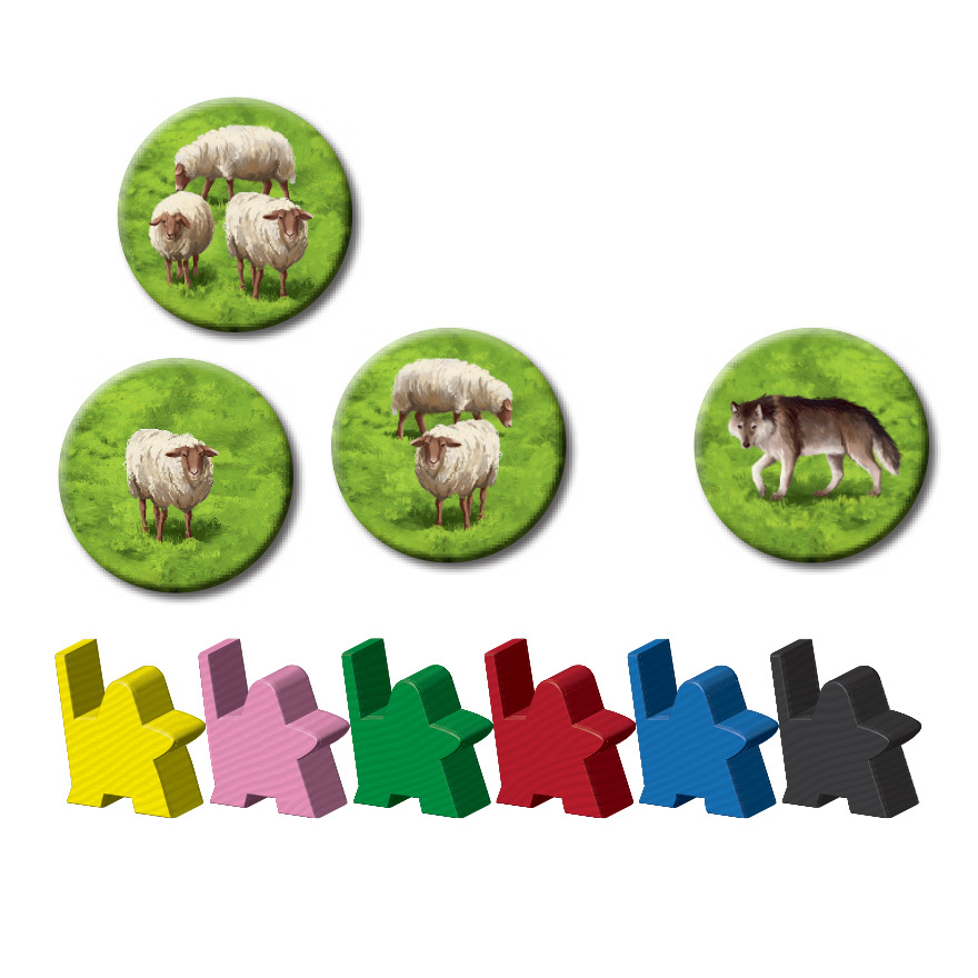 卡卡頌2.0 綿羊與山丘擴充 CARCASSONNE HILLS & SHEEP 繁體中文版