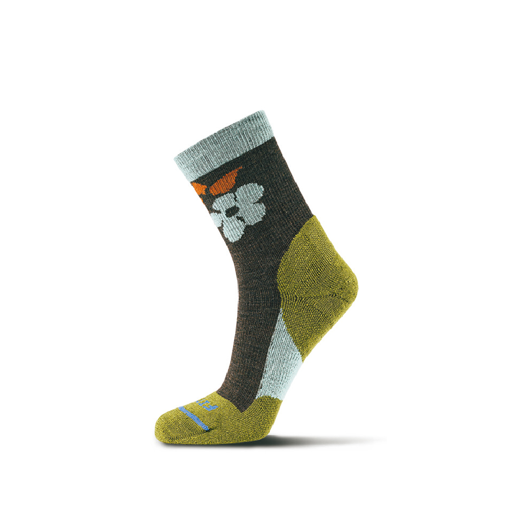 FITS 登山健行襪-羊毛襪 Women's Light Hiker Mini Crew Floral - F1303