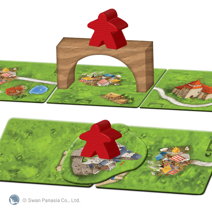 卡卡頌2.0 橋樑 山城與市集擴充 BRIDGES CASTLES & BAZAARS 繁體中文版