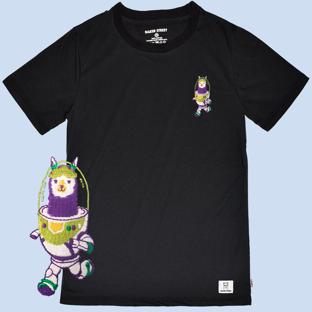 Embroidery-Buzzpaca 巴斯駝 刺繡 短T