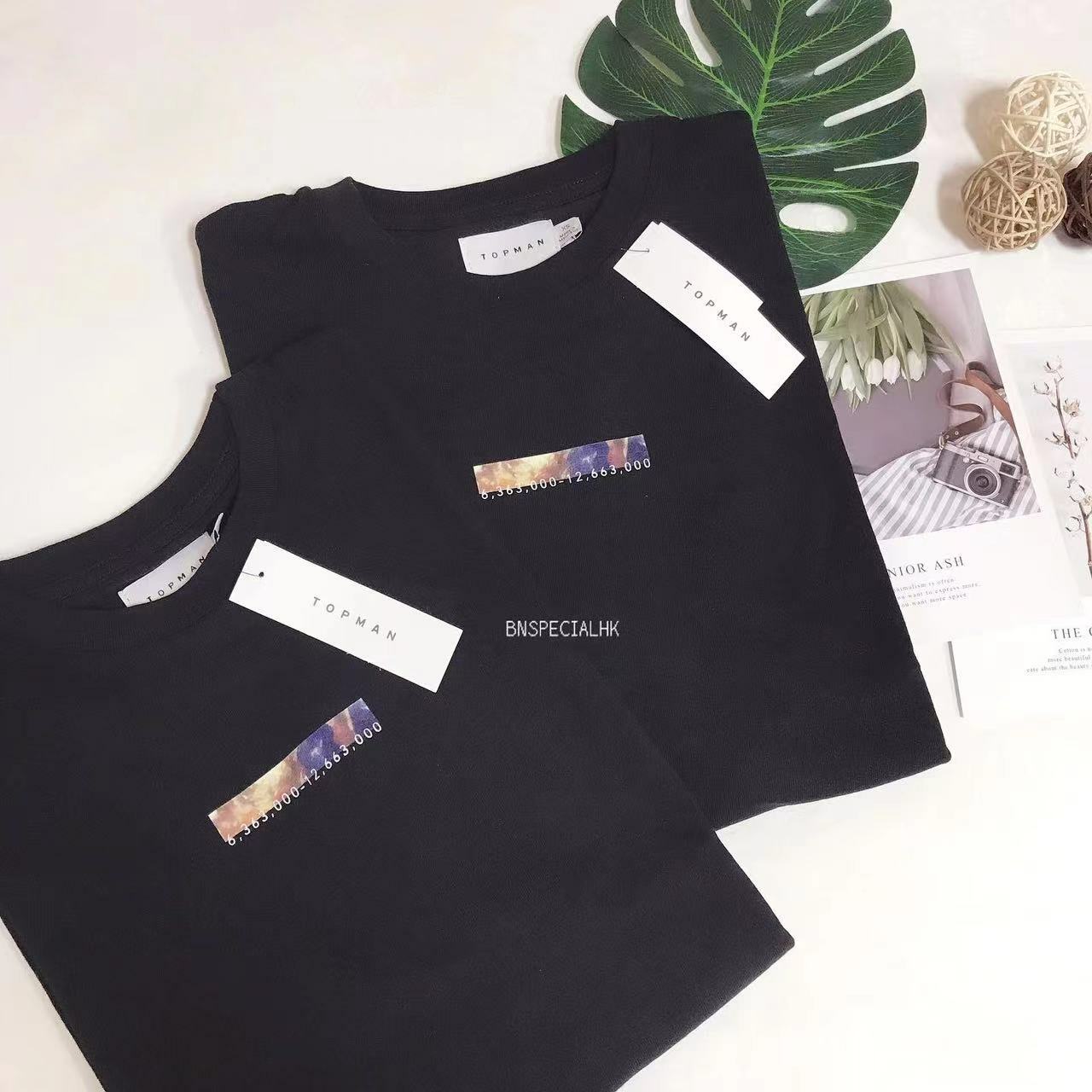 TOPMAN PLANET EARTH BACK PRINT TEE