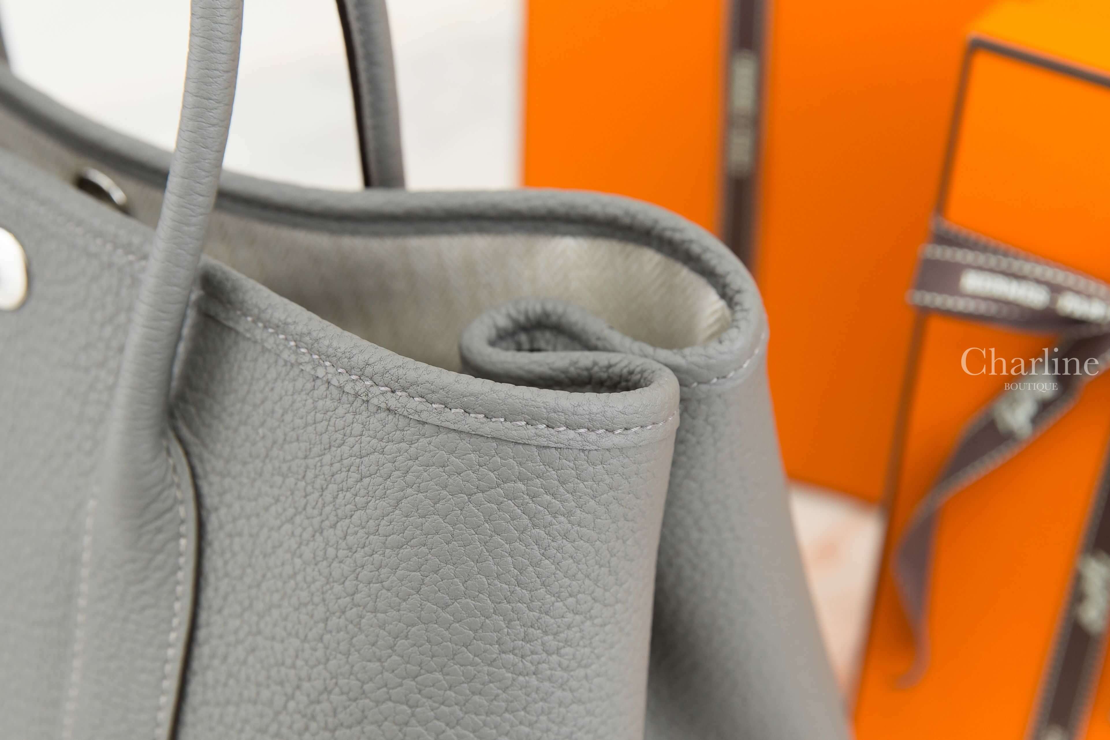 HERMÈS-Hermes Garden Party 30 Bag 0L Gris Meyer