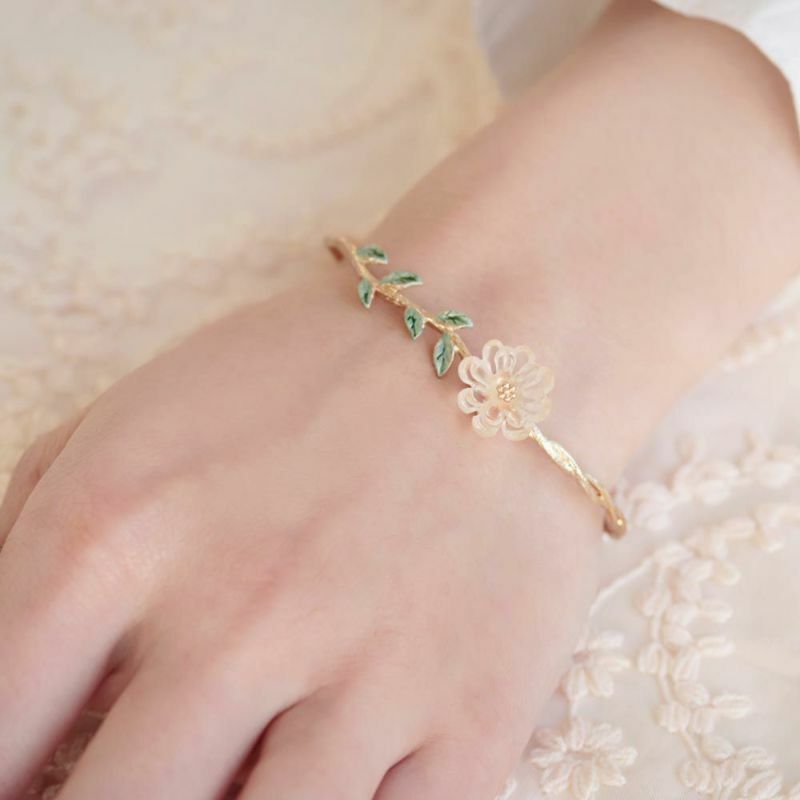 Ayatorie 洋牡丹耳環/手鐲/髮夾