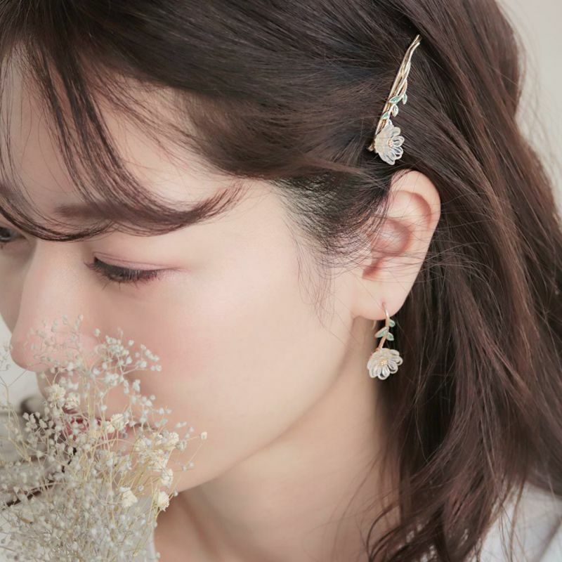 Ayatorie 洋牡丹耳環/手鐲/髮夾