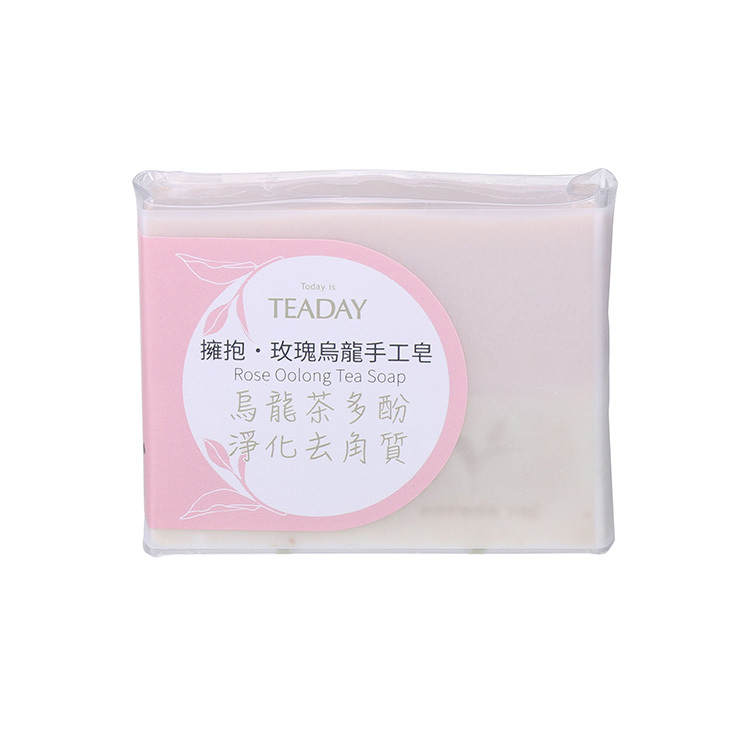 擁抱．玫瑰烏龍-手工茶皂