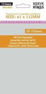 8824 Sleeve Kings 牌套 (61x112mm) 110張/包