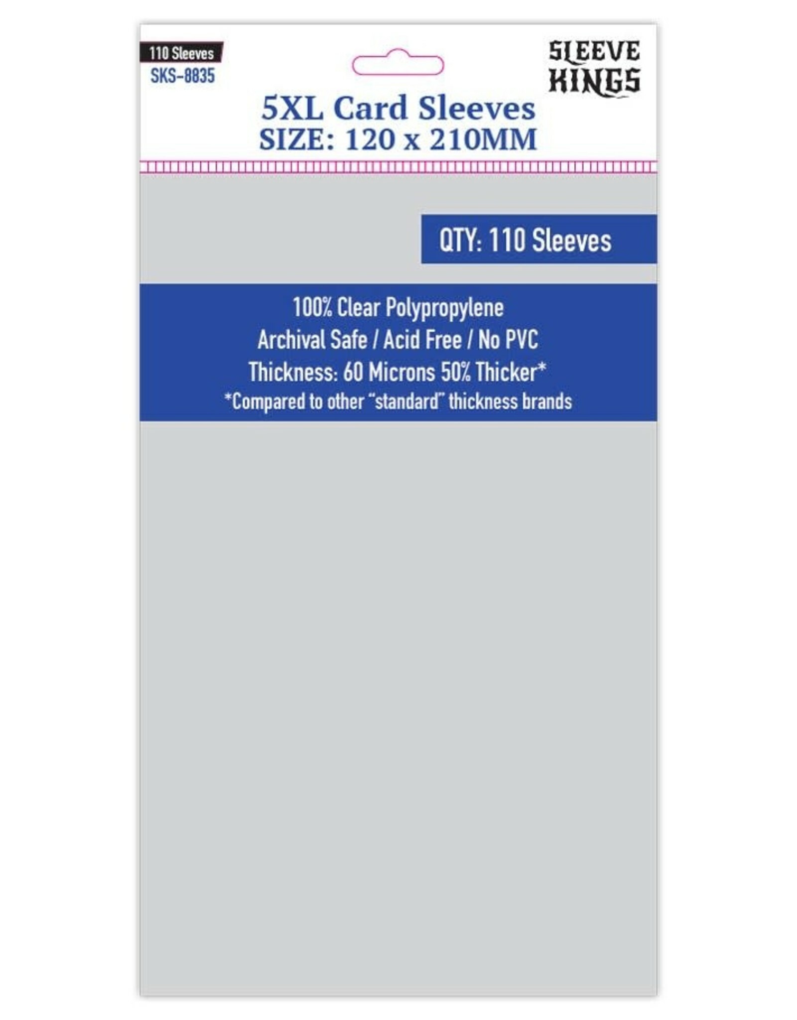 8835 Sleeve Kings 牌套 (120x210mm) 110張/包