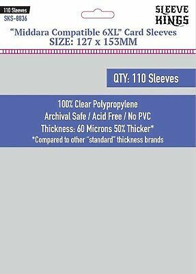 8836 Sleeve Kings 牌套 (127x153mm) 110張/包