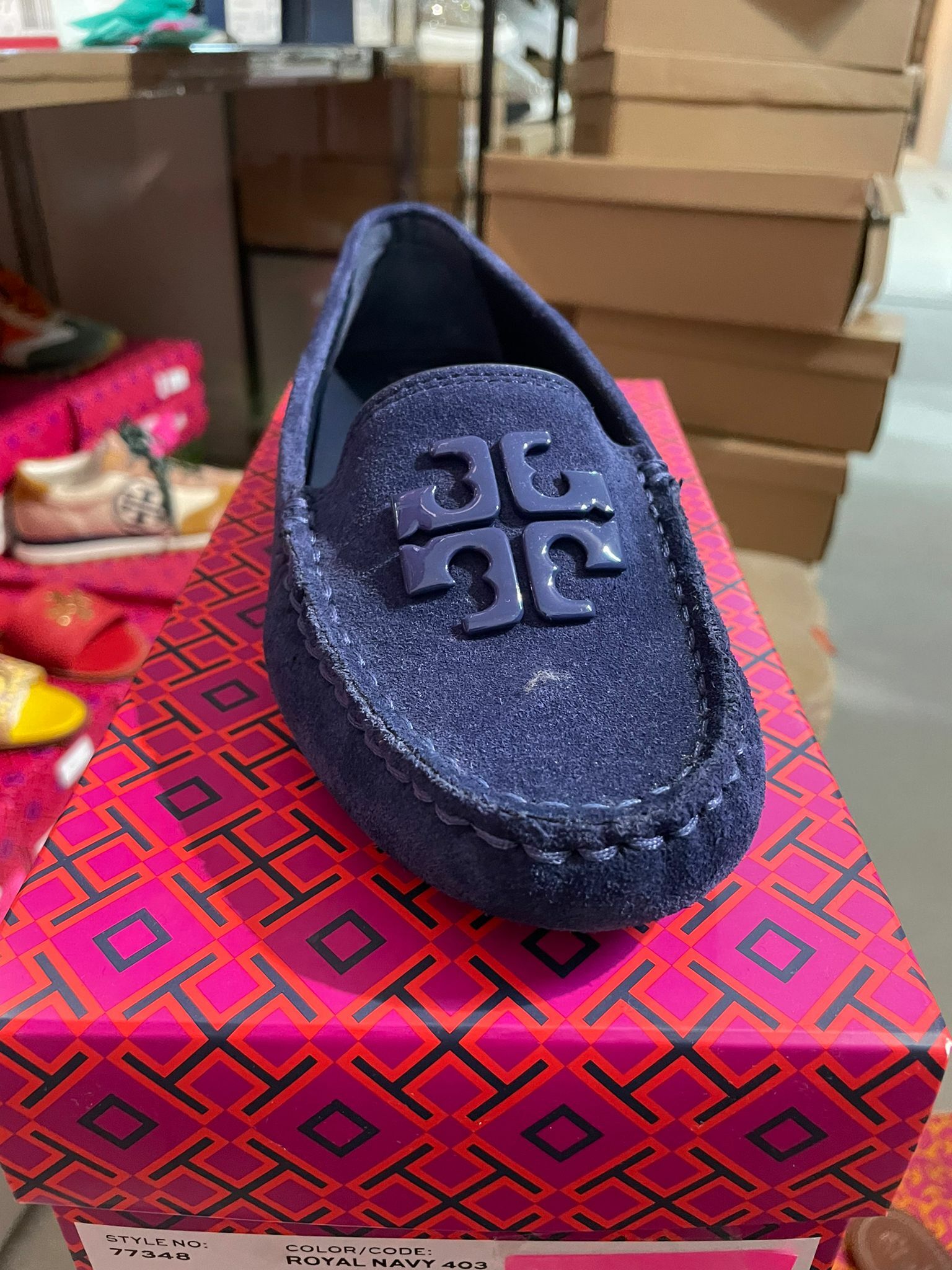 [S] TORY BURCH LOWELL 2 DRIVER,, 77348-403 (STB42)