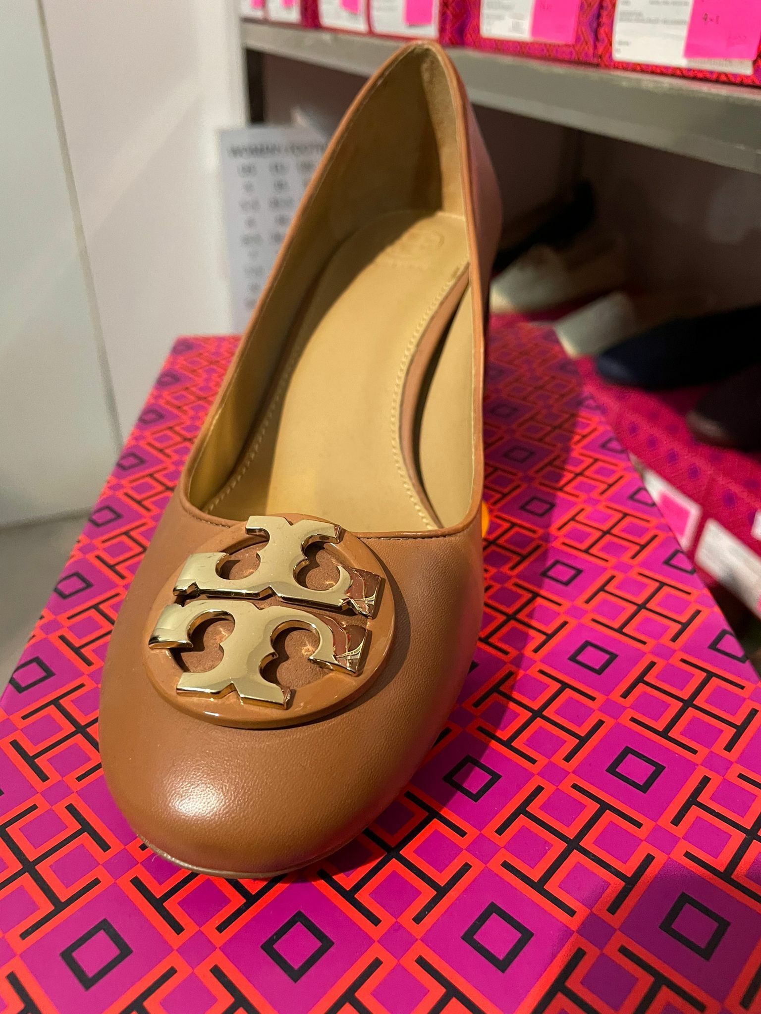 [S] TORY BURCH CLAIRE 50MM PUMP/CALF LEATHER,, 61770-206 (STB44)
