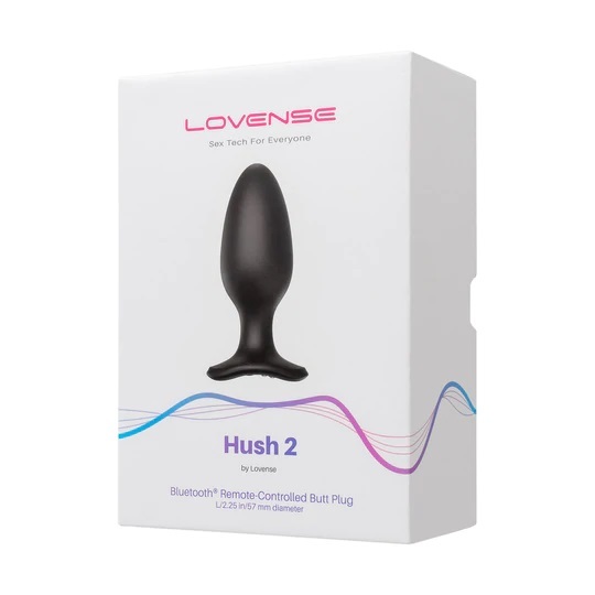 LOVENSE HUSH 2 遙控智能後庭震動器 XS-Size (1 in / 25mm)