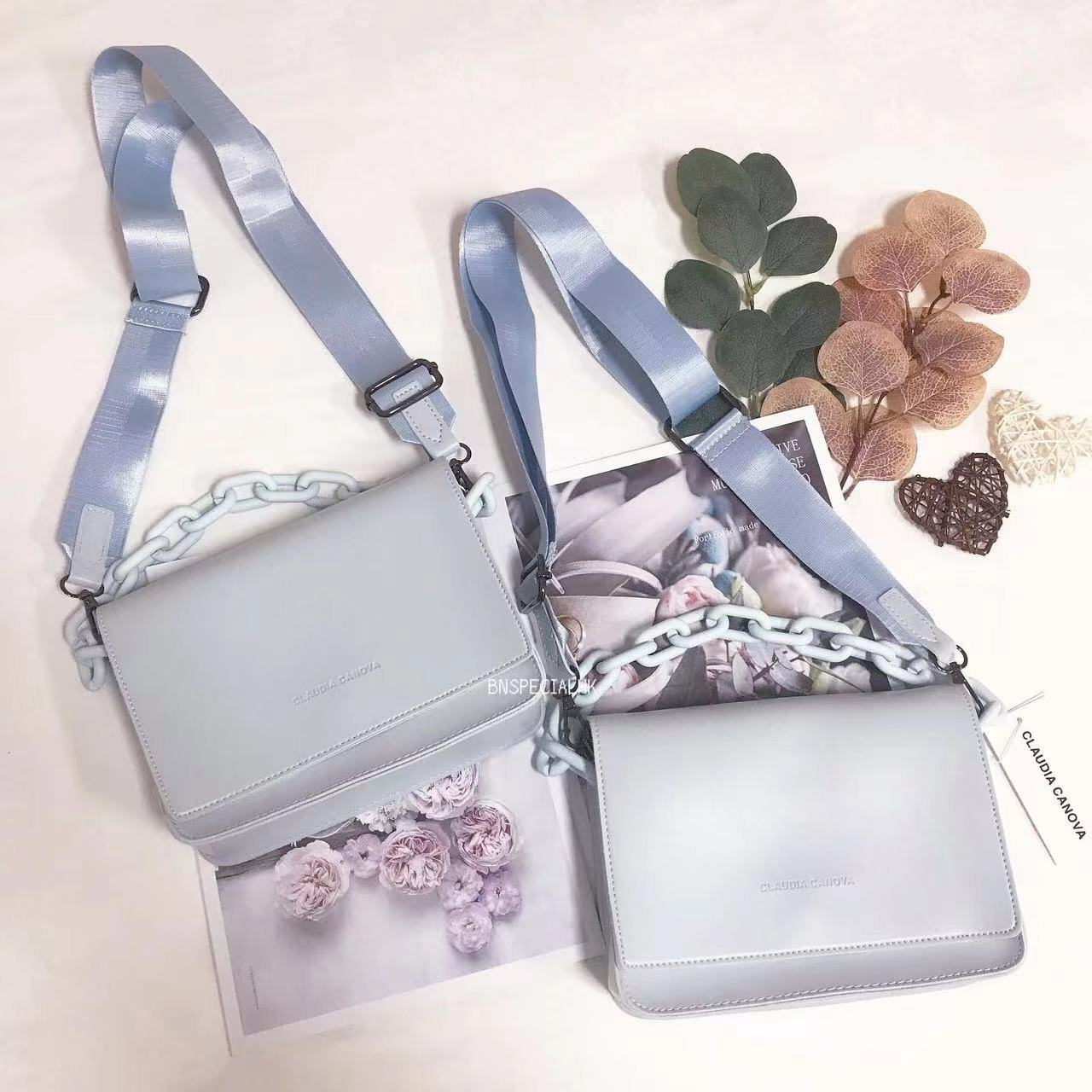 CLAUDIA CANOVA CROSS BODY GRAB BAG