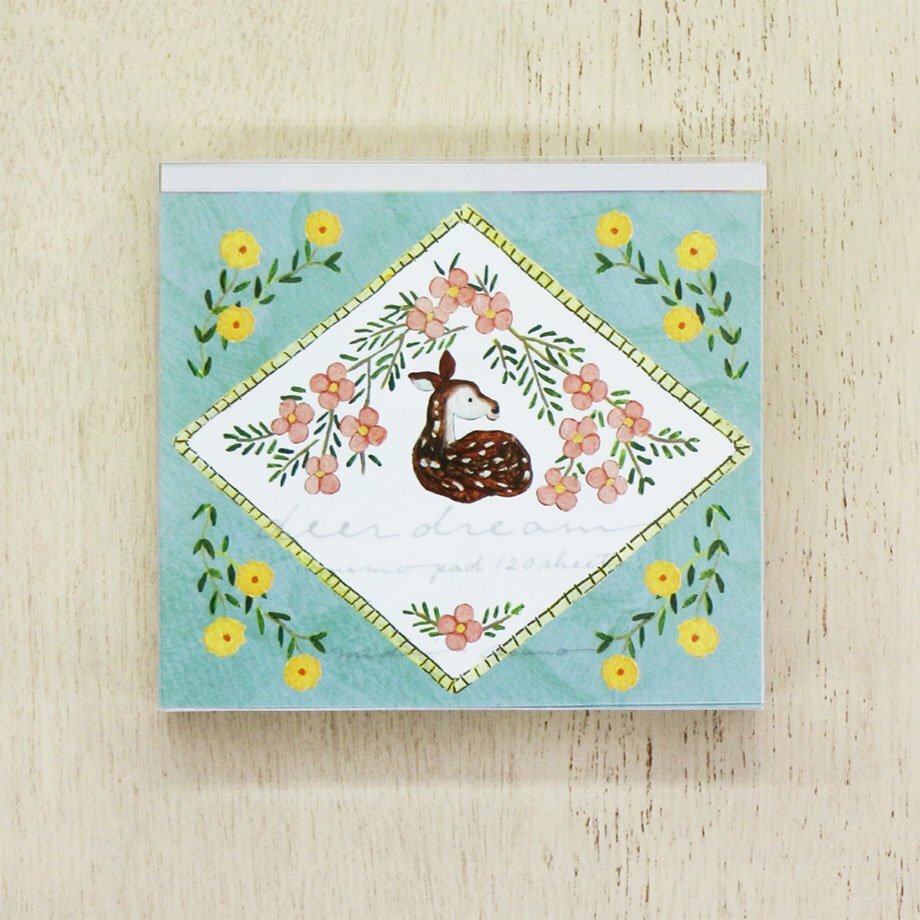 淺野:小鹿夢境 120枚便條本 memo |日本表現社