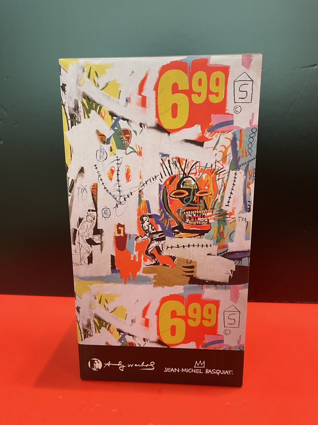 Bearbrick Andy Warhol x JM Basquiat #4 400%