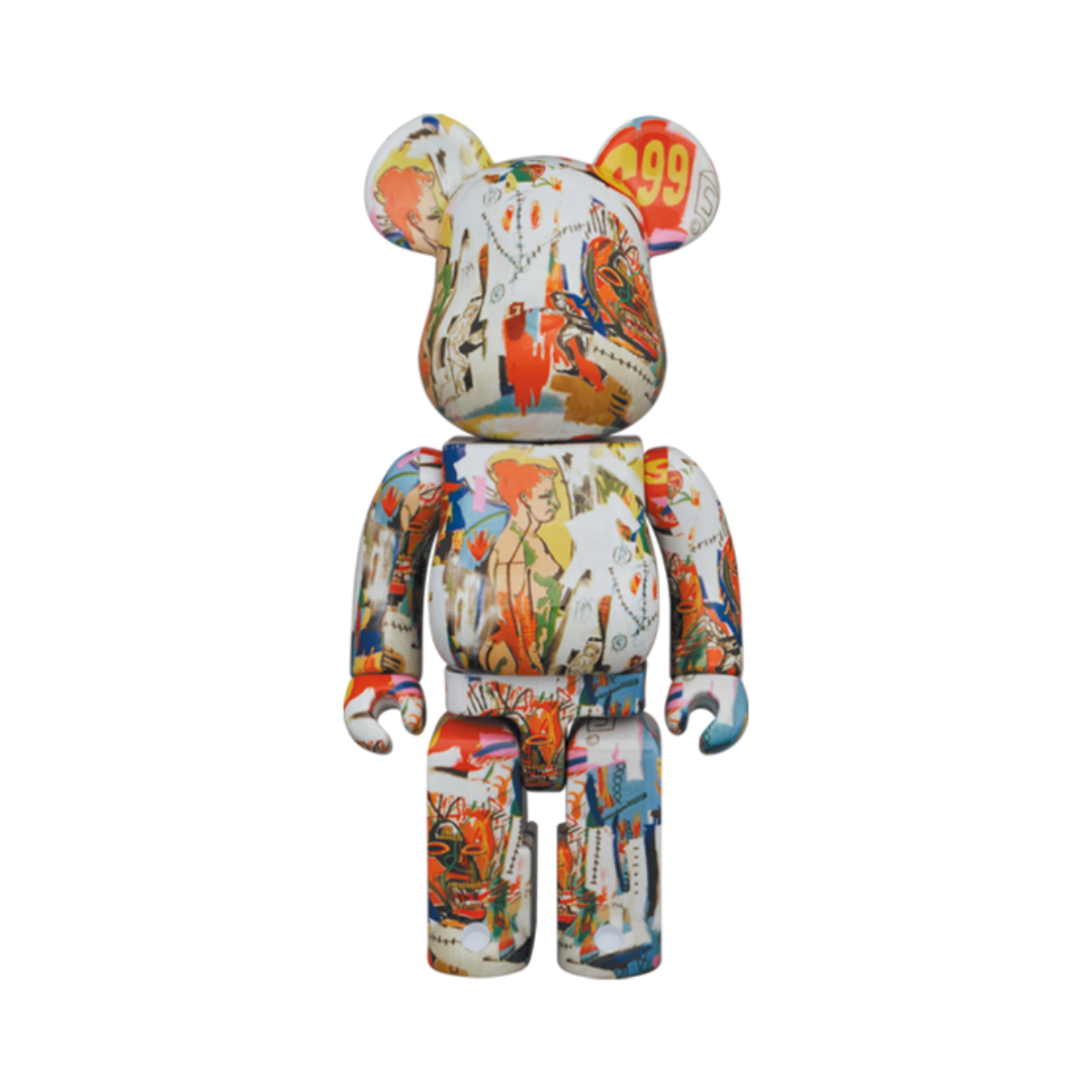 Bearbrick Andy Warhol x JM Basquiat #4 400%