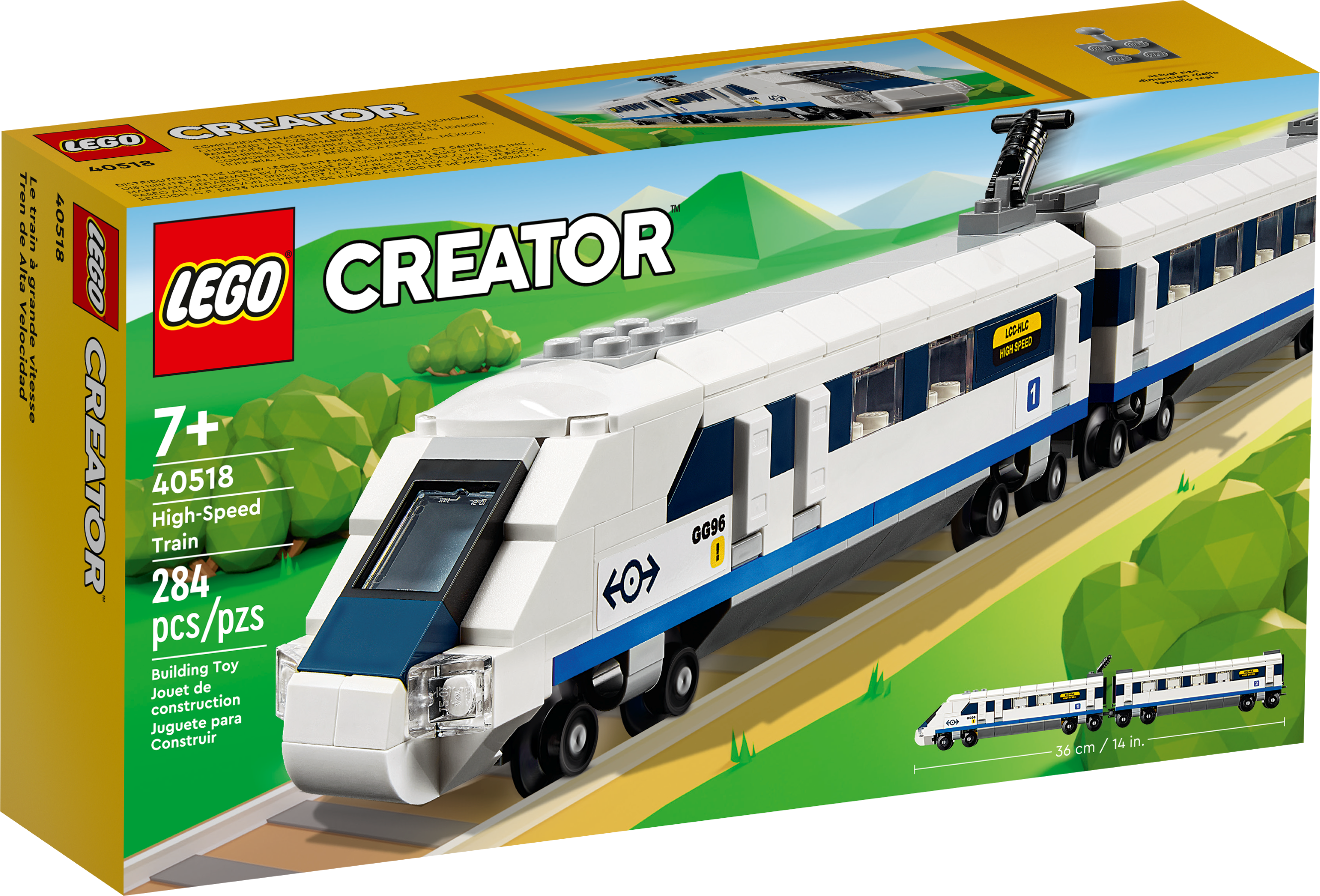 LEGO 40518 High-Speed Train 高鐵列車 (Creator Expert)