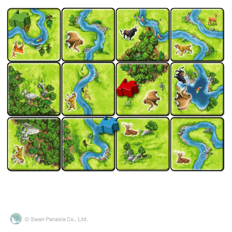 卡卡頌 獵人與採集者 CARCASSONNE HUNTER & GATHERER 繁體中文版