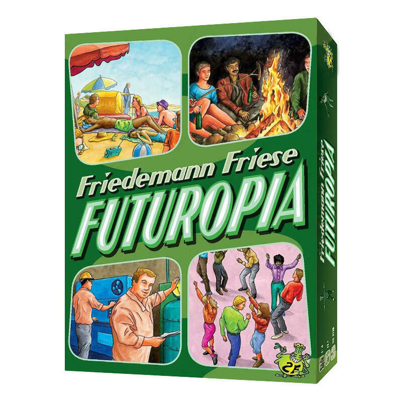 富途共樂 FUTUROPIA 外文版附繁體中文說明書