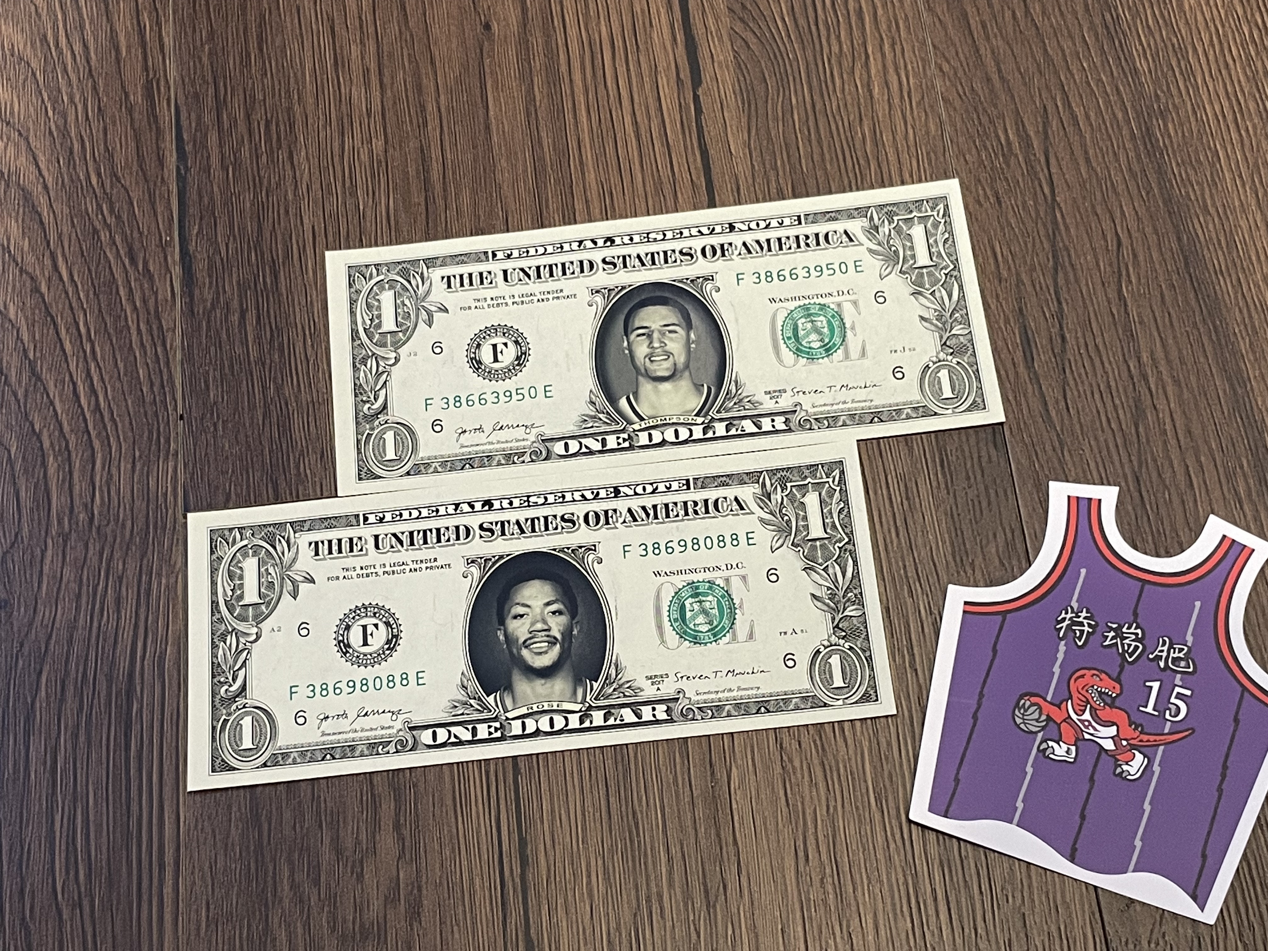 NBA周邊 NBA Face Cash 球員人臉鈔票 美金 美鈔 US Dollars