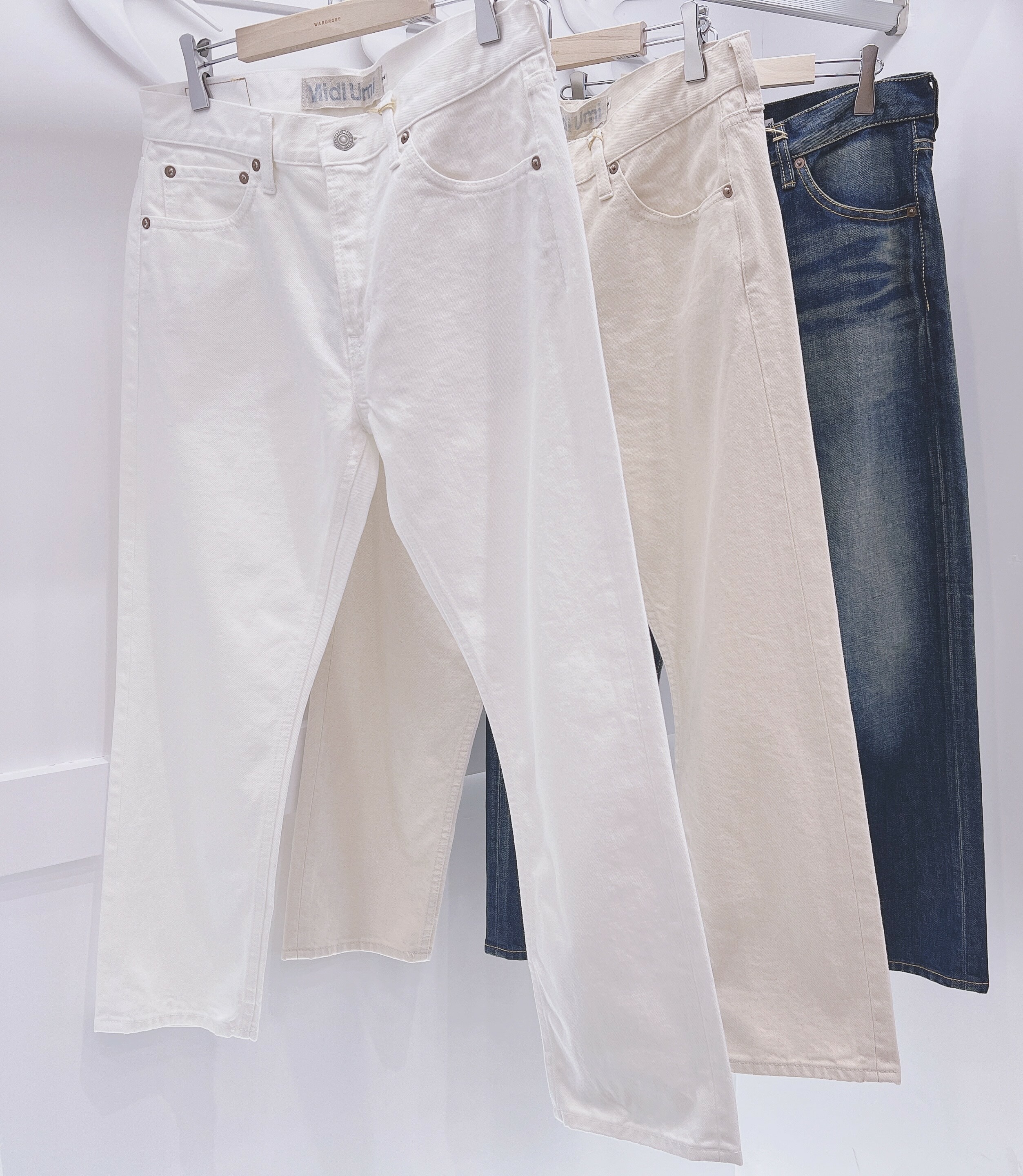 九分直筒牛仔褲