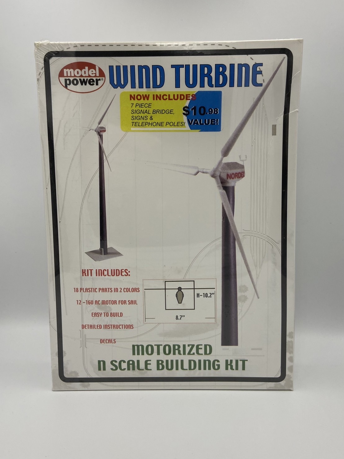 Model Power 1583 Wind Turbine 風力發電風車.附馬達