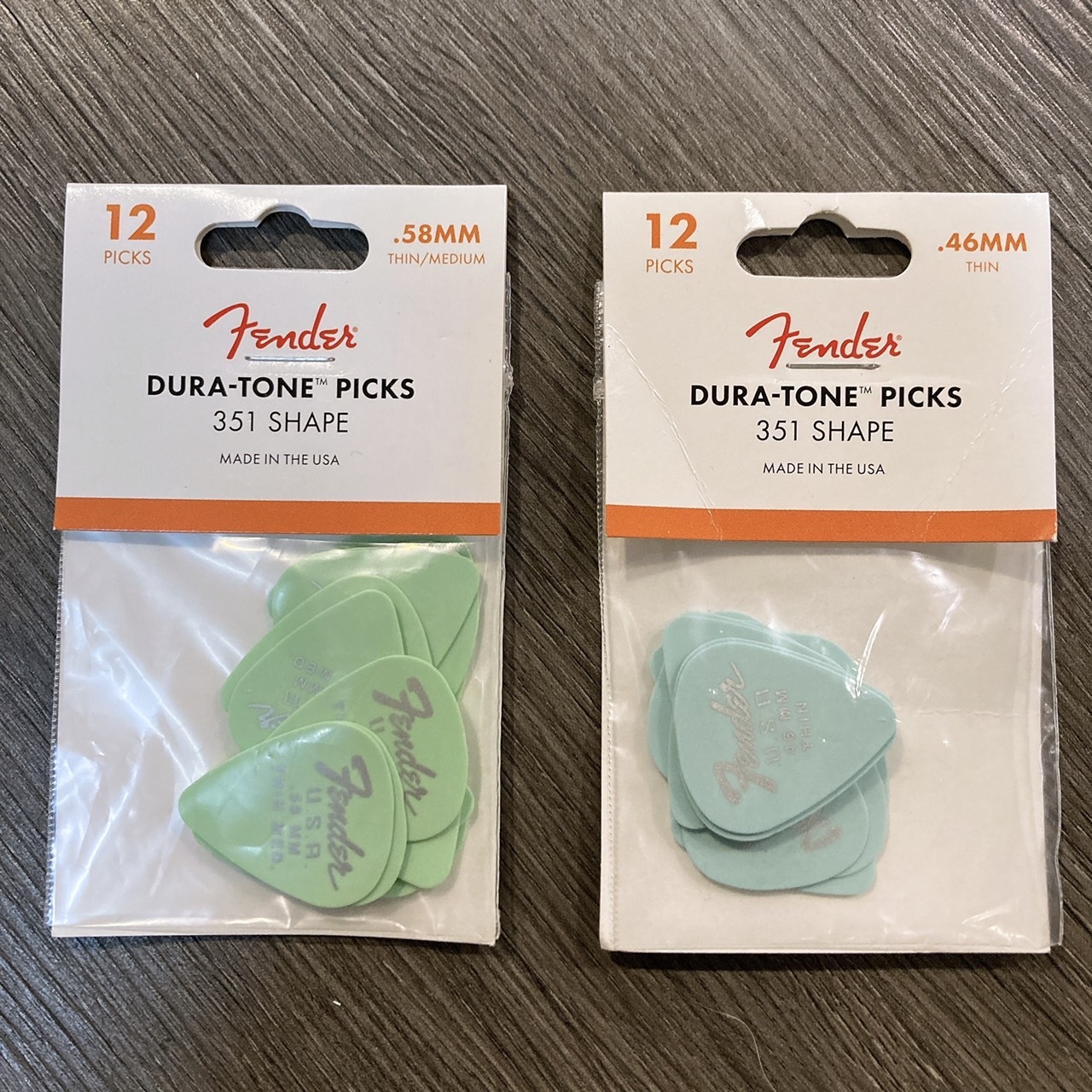FENDER DURA-TONE 351 SHAPE PICK 彈片 限單包售 12入