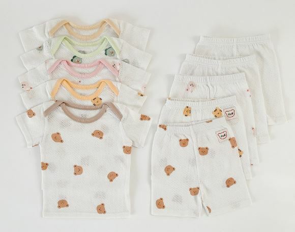 Dot to Dot 夏季涼感家居服套裝 (衫+褲)