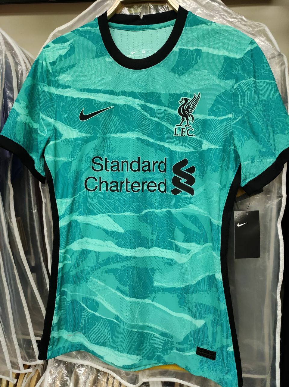 20-21利物浦作客更衣室球員版球衣