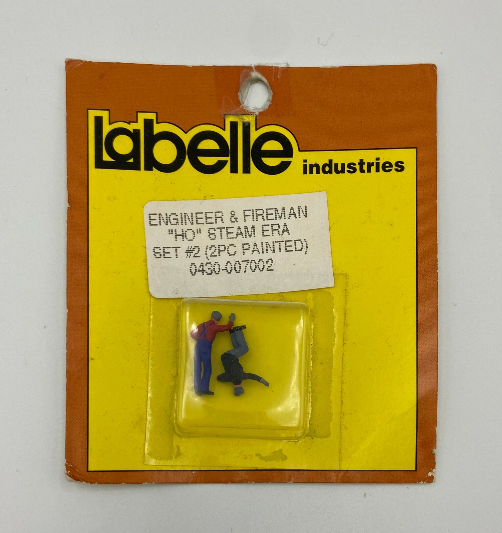 Labelle Industries 0430-007002 HO規 蒸汽車鏟煤工.技師 2人