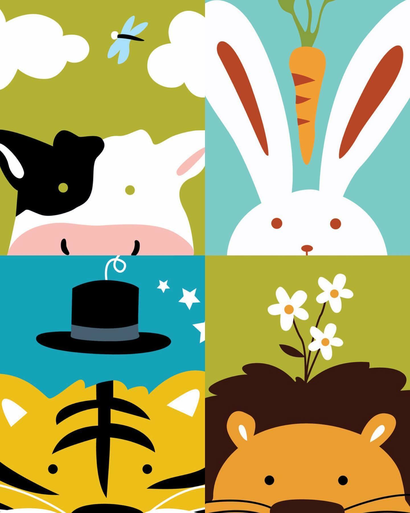 親子共享時光_數字油畫