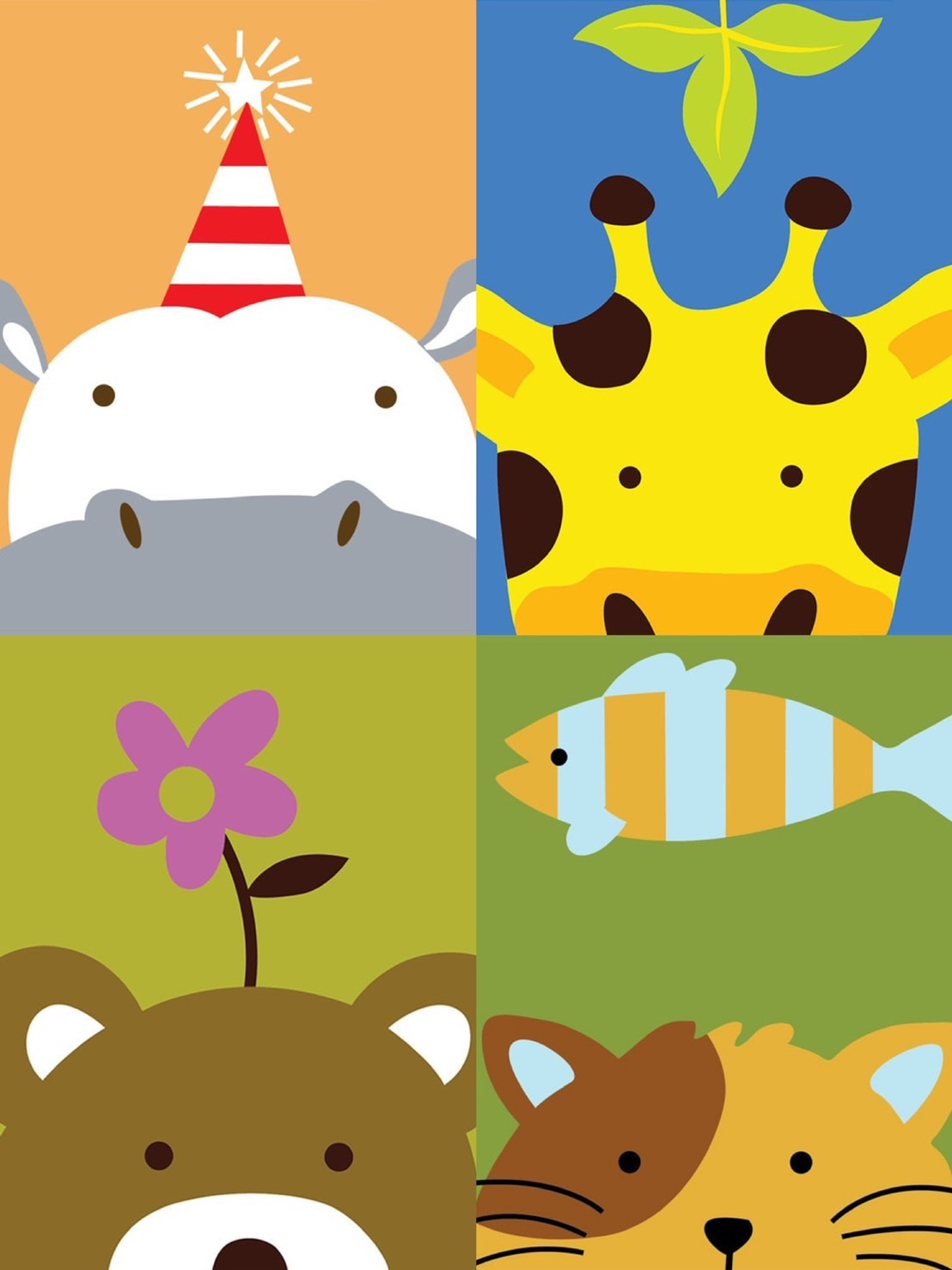 親子共享時光_數字油畫