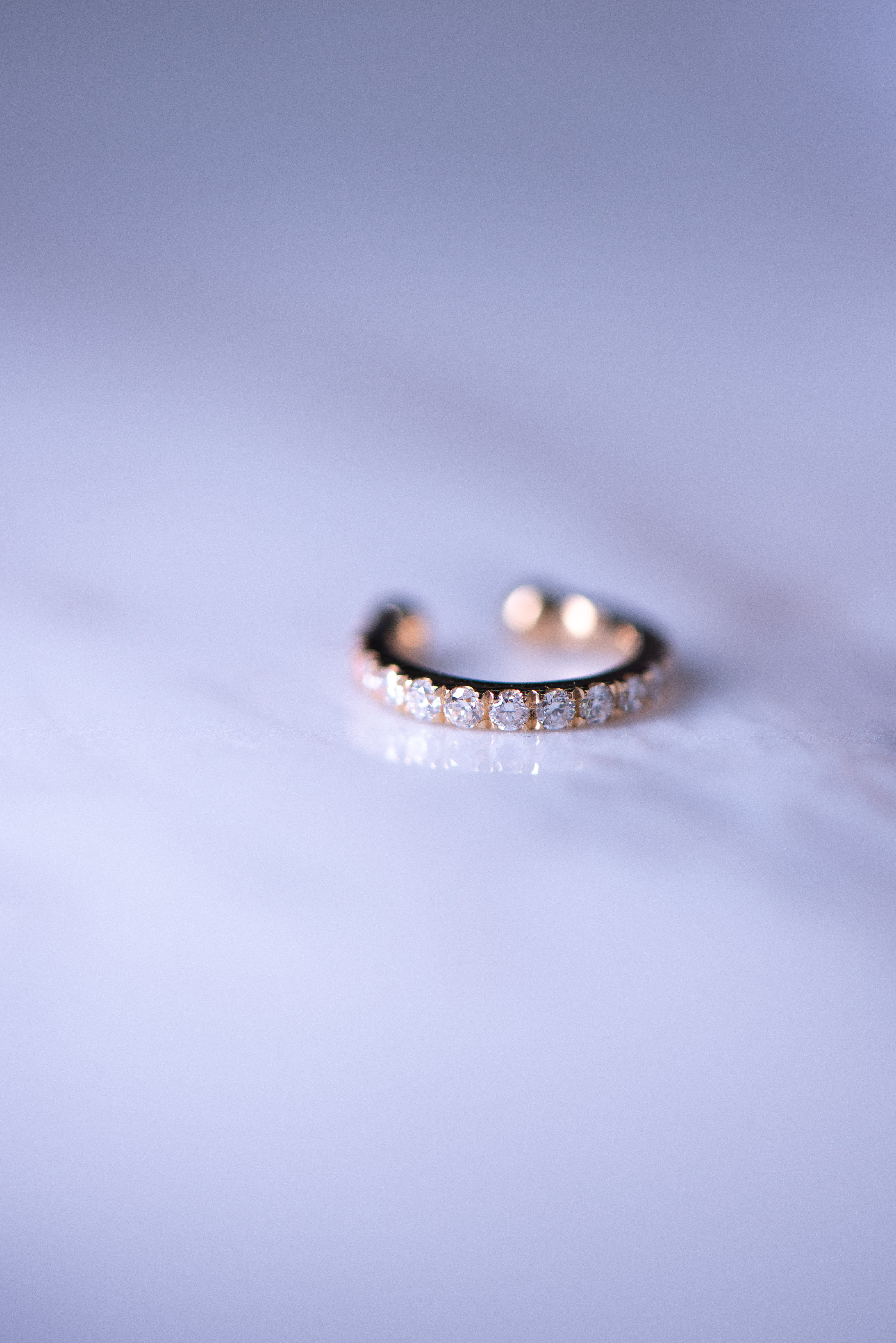 18K Full Diamond Ear Cuff