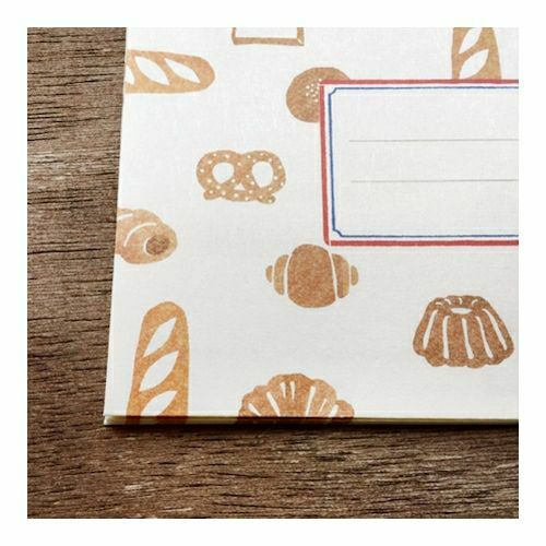 Furukawashiko Stamp Letter Set - Bread